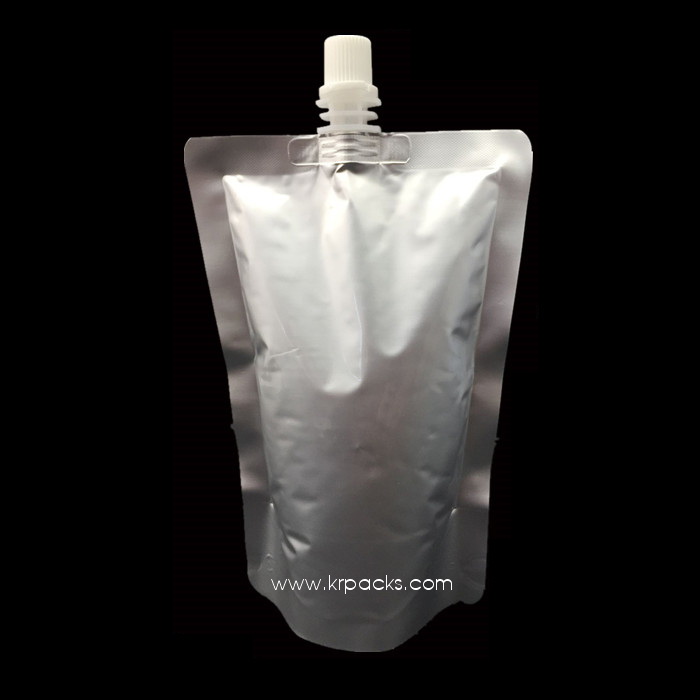 ถุงฝาเกลียว ฟอยล์อลู