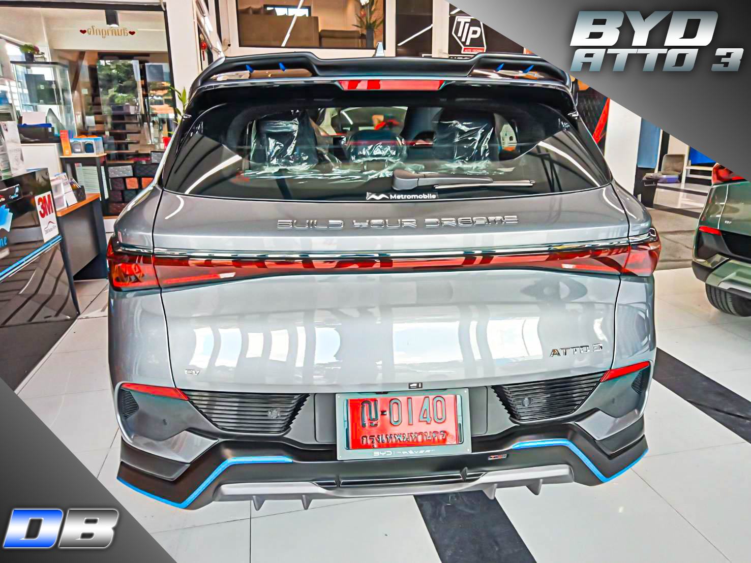 D-BLACK VS BYD ATTO3 EV'23 [ของดำมาเป็นที่หนึ่งกับชุดแต่งที่บ่งบอกความเป็นคุณ!!]