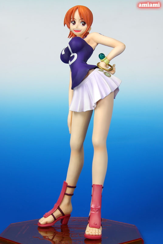 Nami ของแท้ JP แมวทอง - POP NEO Megahouse [โมเดลวันพีช]