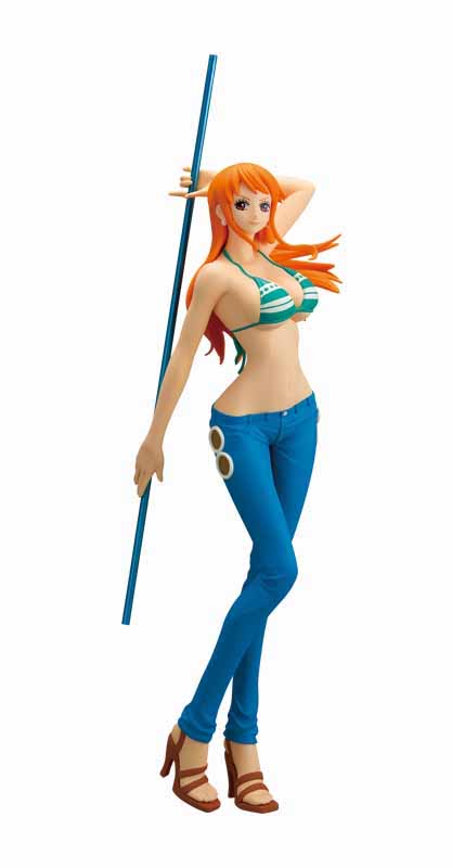 Nami ของแท้ JP แมวทอง - Glitter & Glamours Banpresto [โมเดลวันพีช]