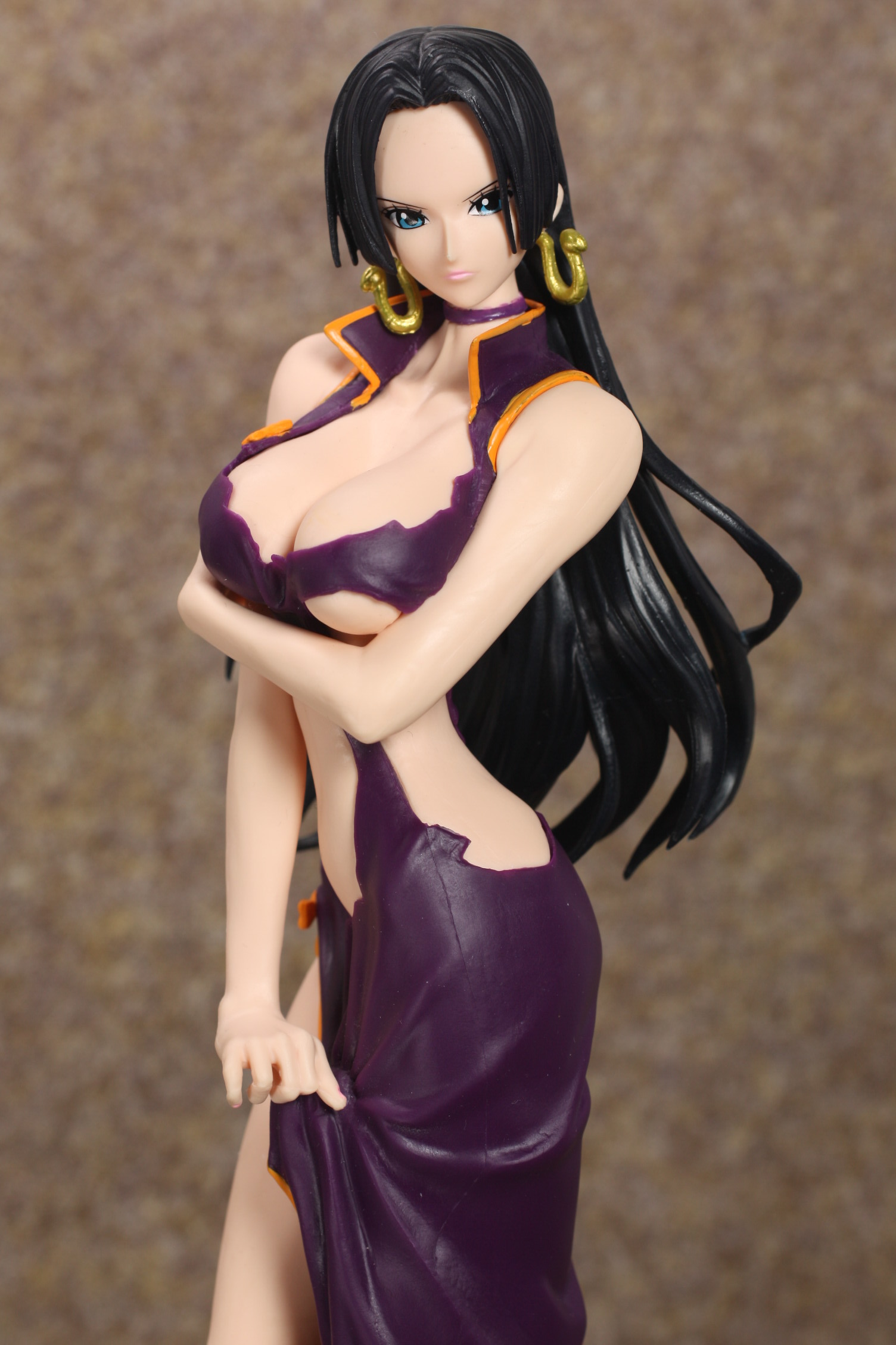 Boa Hancock Crash Style ของแท้ JP แมวทอง - Glitter & Glamours Banpresto [โมเดลวันพีช]