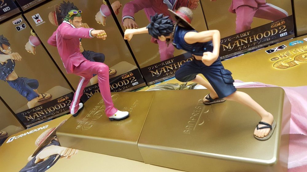 Film Gold Set ของแท้ JP แมวทอง - Manhood Banpresto [โมเดลวันพีช] (2 ตัว)