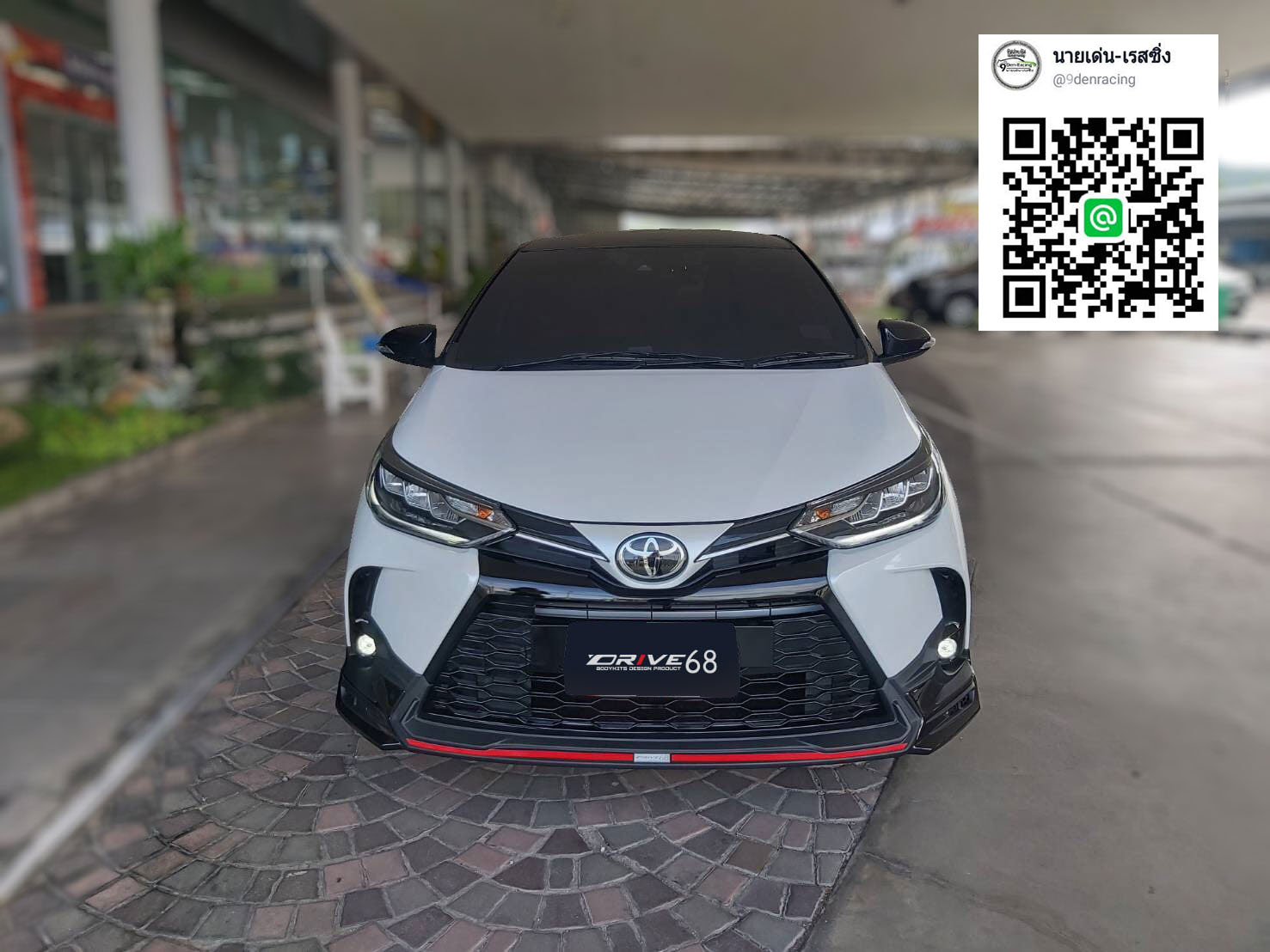 9Den&Drive 68 VS Toyota Yaris Hatchback 5Drs. 2020-On [เกิดมาเป็นผู้นำกับอัตลักษณ์ที่โดดเด่นเป็นเหมือนลายเซ็นต์ของสินค้า]