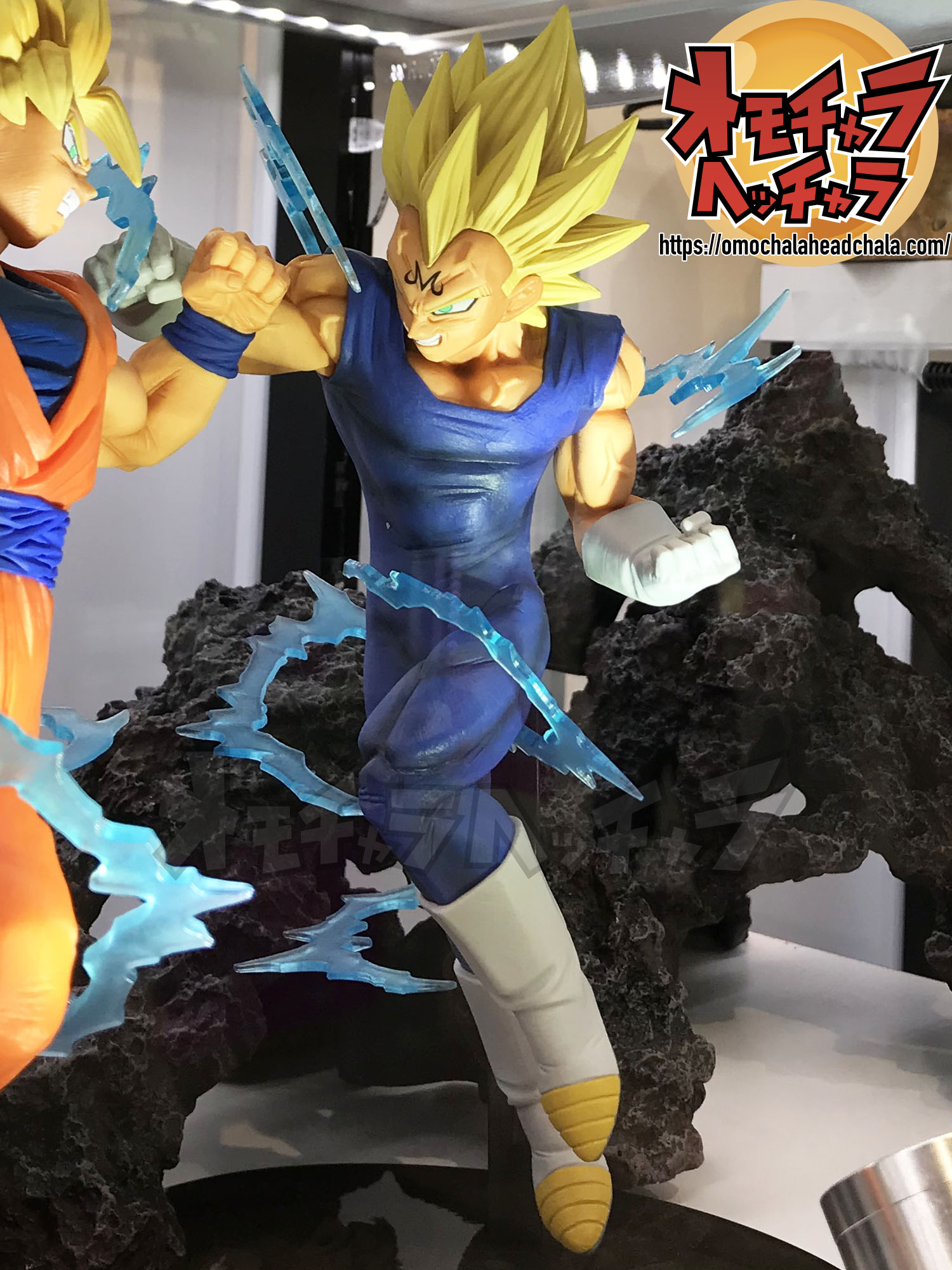 Goku VS Vegeta ของแท้ JP แมวทอง - Dokkan Battle Collab Banpresto [โมเดลดราก้อนบอล] (2 ตัว)