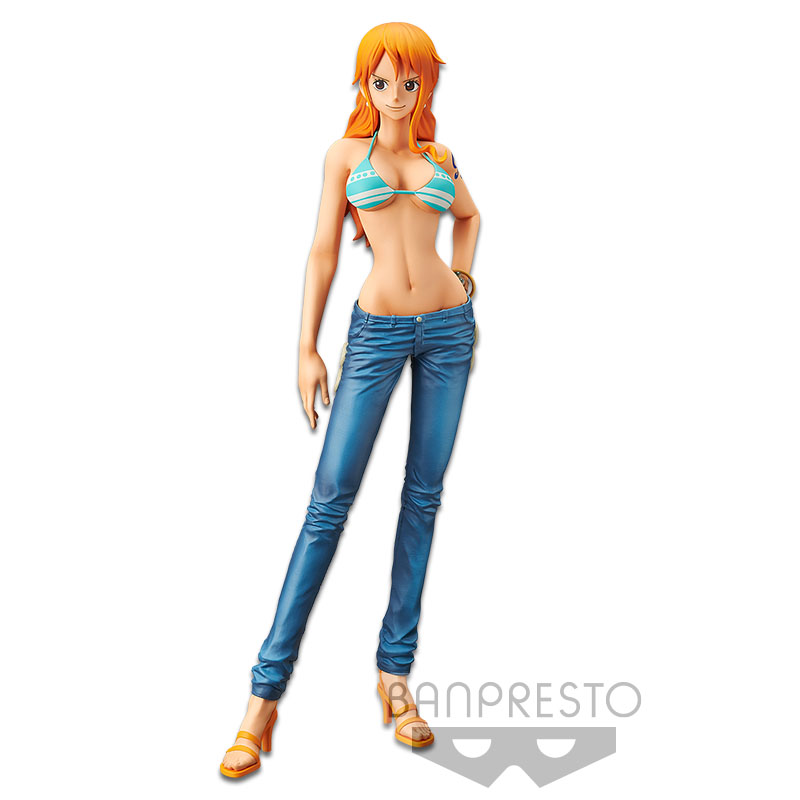 Nami ของแท้ JP แมวทอง - Grandista Banpresto [โมเดลวันพีช]