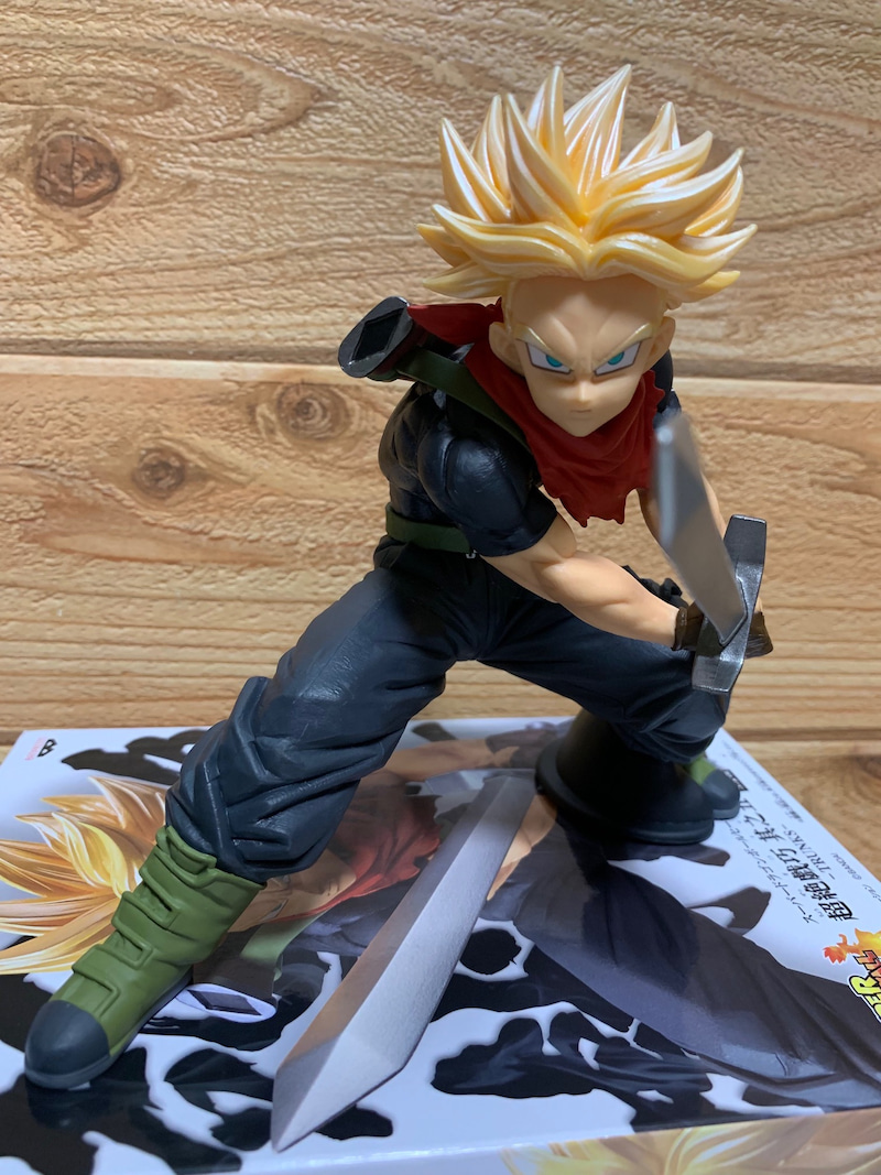 Trunks Super Saiyan ของแท้ JP แมวทอง - Super Dragonball Heroes Banpresto [โมเดลดราก้อนบอล]