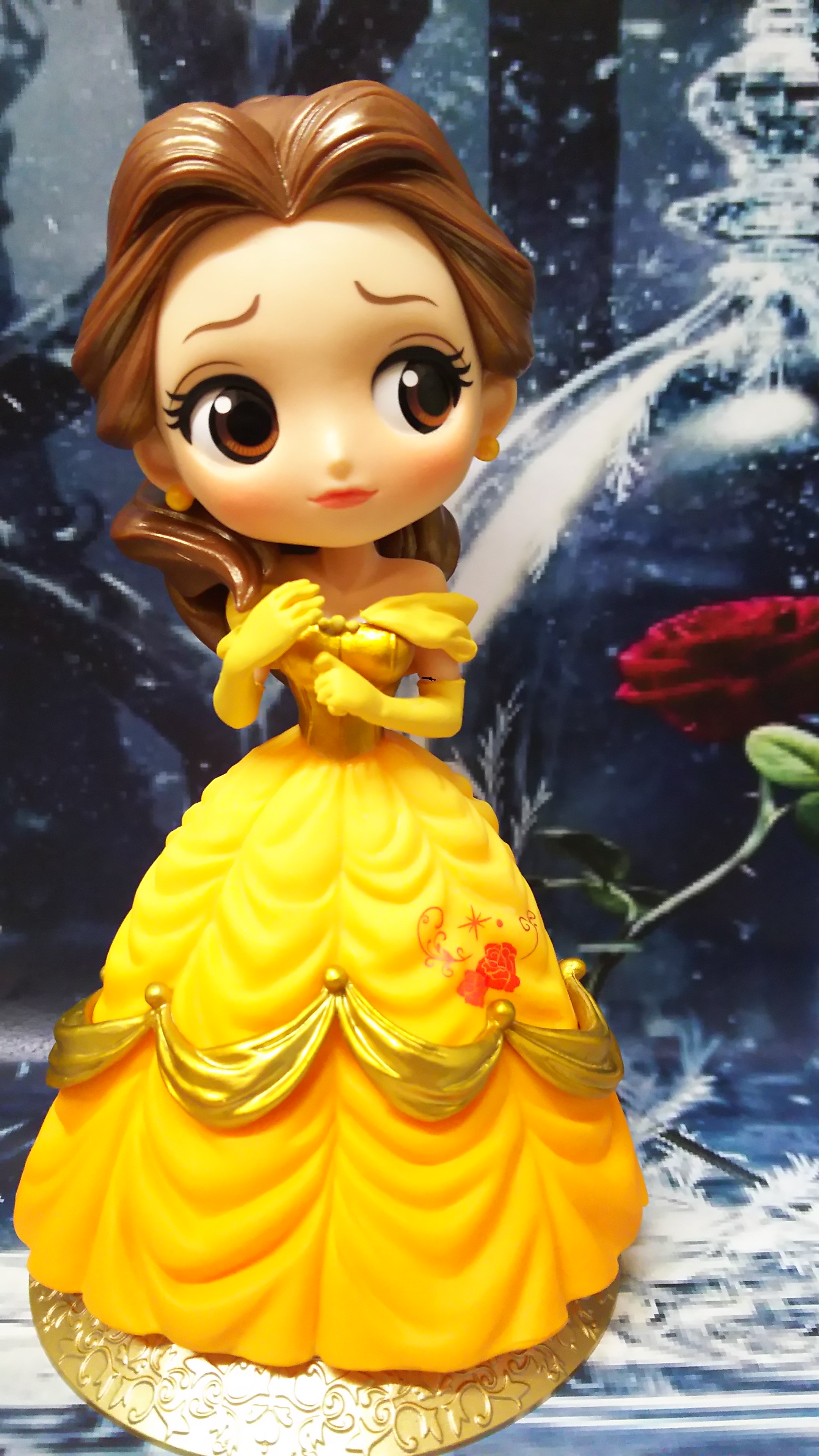 Belle - Special Color ของแท้ JP - Q Posket Banpresto [โมเดล Disney]