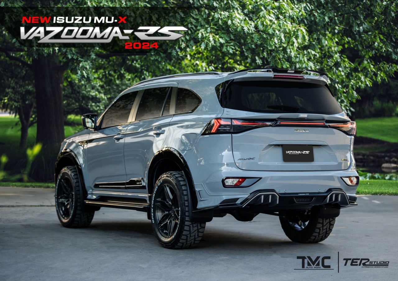 VAZOOMA-RS BY TMC VS ISUZU MU-X RS'2024 [เริศหรูหราอลังการดูดีไปทุกตรง!!]
