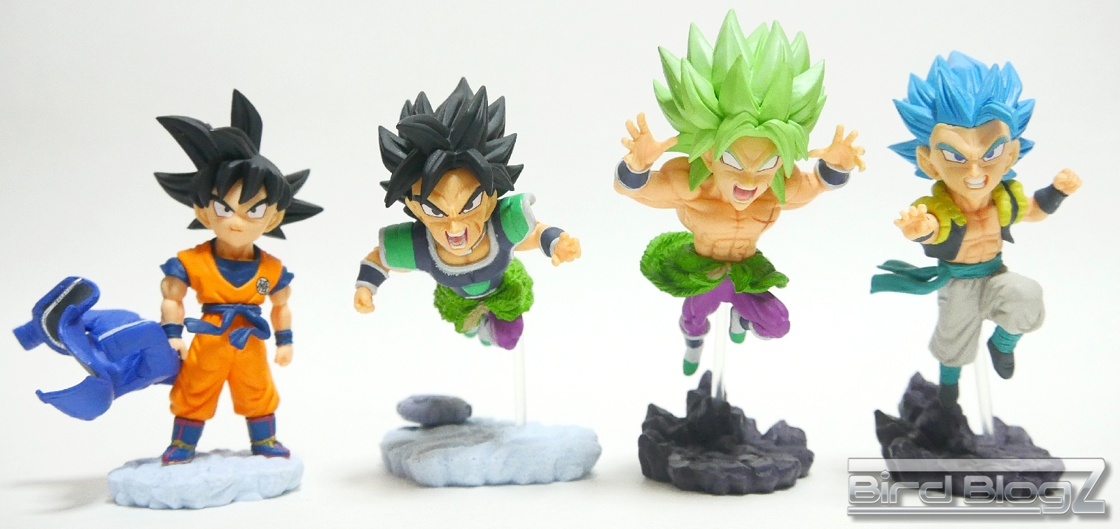 The Movie Broly Set ของแท้ JP แมวทอง - WCD Banpresto [โมเดลดราก้อนบอล] (4 ตัว)