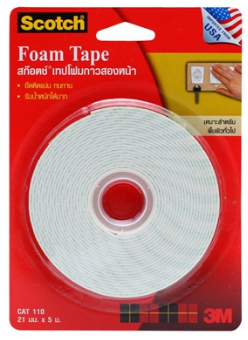 โฟมเทป 2หน้า [3M] #110 (21mm.*5m.)