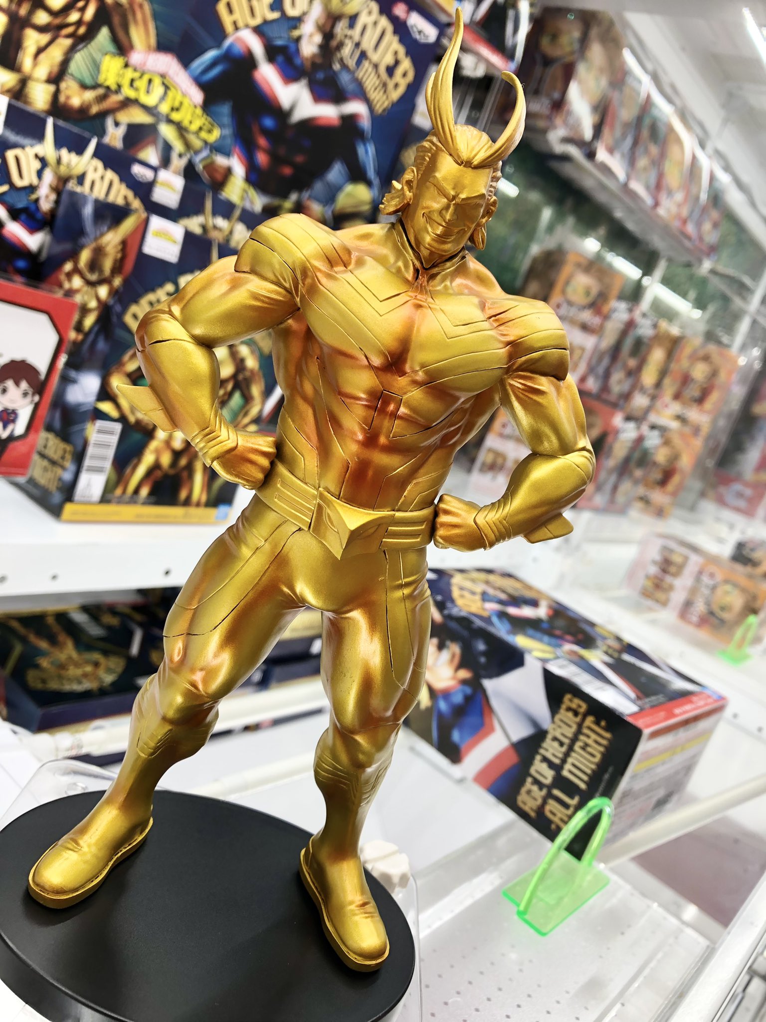 All Might Special Color ของแท้ JP - Age of Heroes Banpresto [โมเดล My Hero Academia]