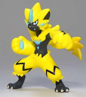 Zeraora ของแท้ JP - Monster Collection Takara Tomy [โมเดลโปเกมอน]