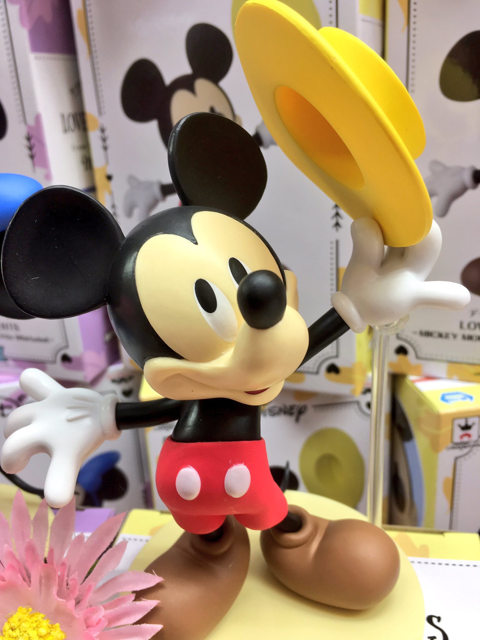 Mickey & Minnie Mouse The Little Whirlwind ของแท้ JP - Lovers Moments Banpresto [โมเดล Disney] (2 ตัว)
