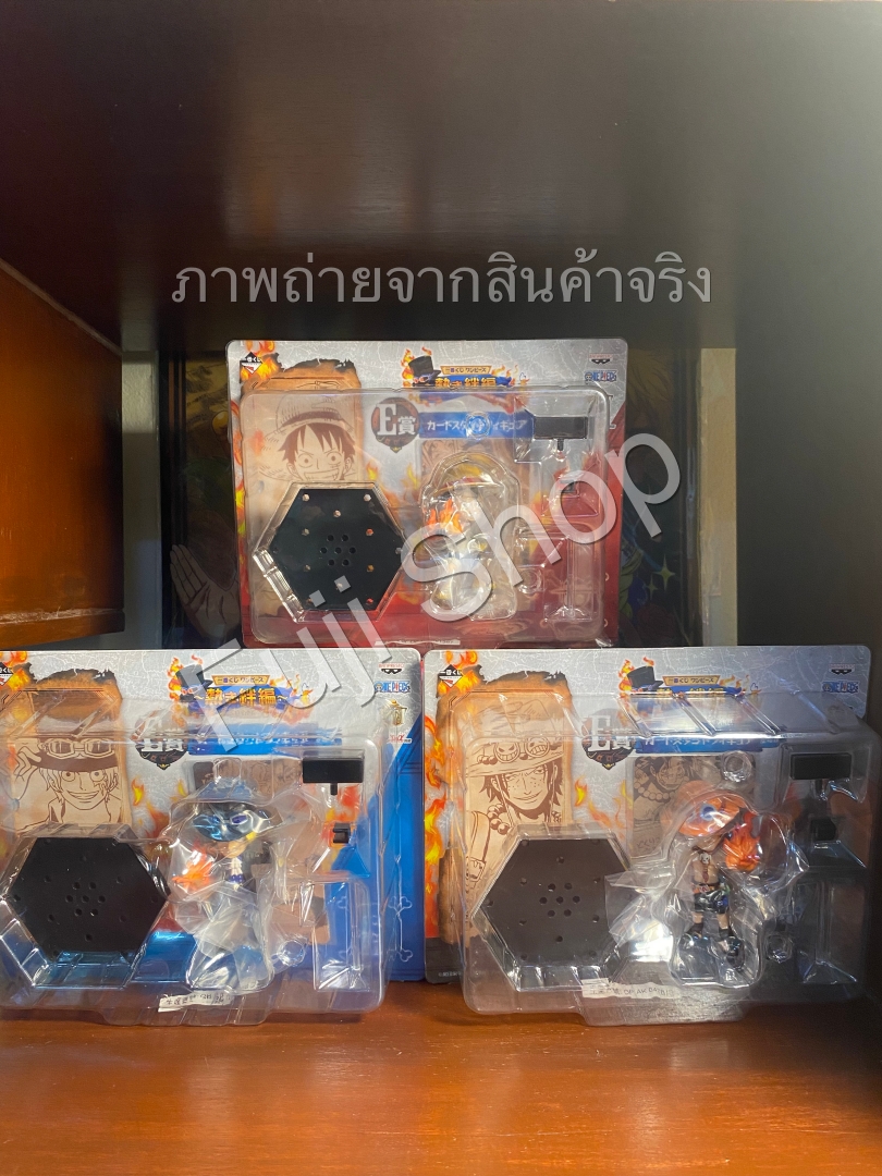 Brother Set ของแท้ JP แมวทอง - WCF Ichiban Kuji Banpresto [โมเดลวันพีช] (3 ตัว)
