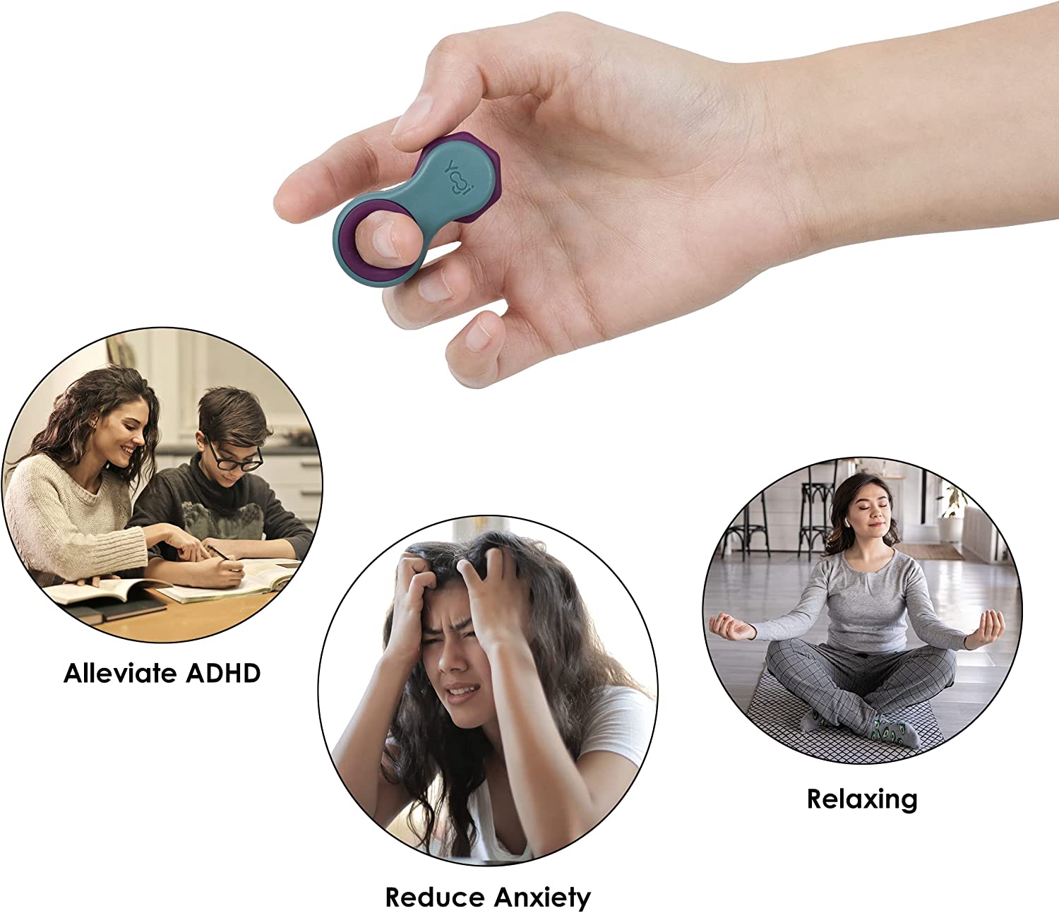 Fidget Spinner ( Finger ) ของแท้ USA - Yogi [ สินค้าพร้อมส่ง ]