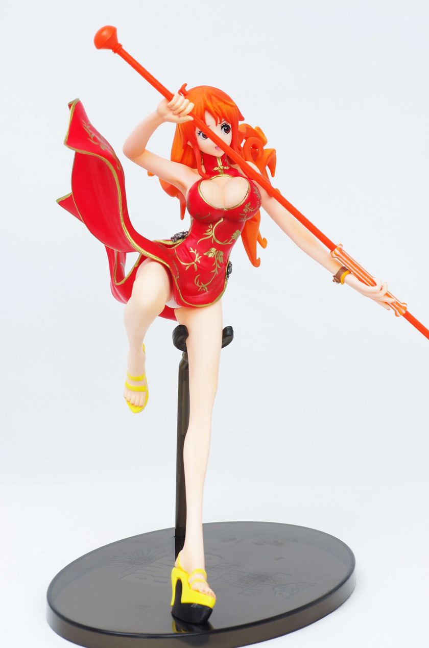 Nami ของแท้ JP แมวทอง - Banpresto World Figure Colosseum [โมเดลวันพีช]