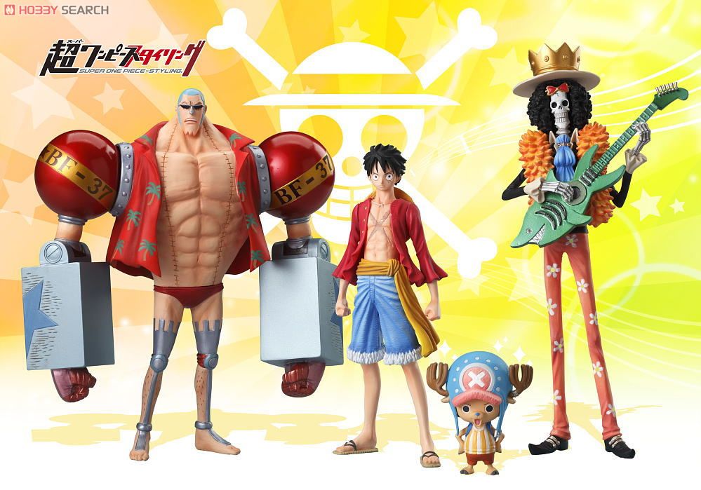 Franky ของแท้ JP แมวทอง - Super Styling Bandai [โมเดลวันพีช]