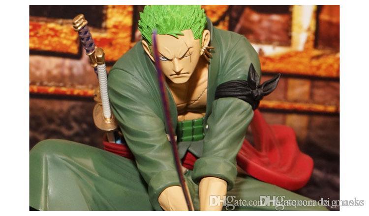 Zoro ของแท้ JP แมวทอง - Scultures Banpresto [โมเดลวันพีช]