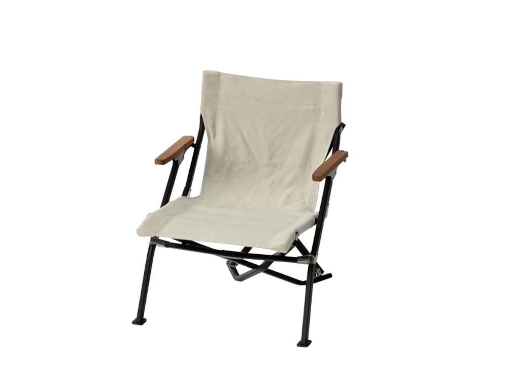 SnowPeak Low Chair Short Luxe Ivory LV-093IV