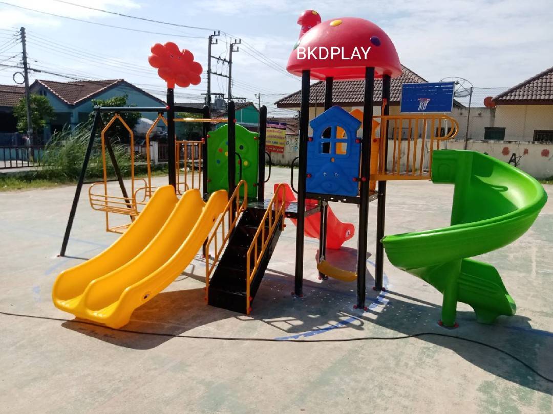 เครื่องเล่นสนาม,ของเล่นสนาม,สไลด์เดอร์,ของเล่นเด็ก, OutdoorPlayground ,IndoorPlayground,ชุดบ้านเห็ดแสนสนุก สินค้าพร้อมส่ง คิดค่าส่งตามจริง สินค้าราคาโรงงาน สำเนา