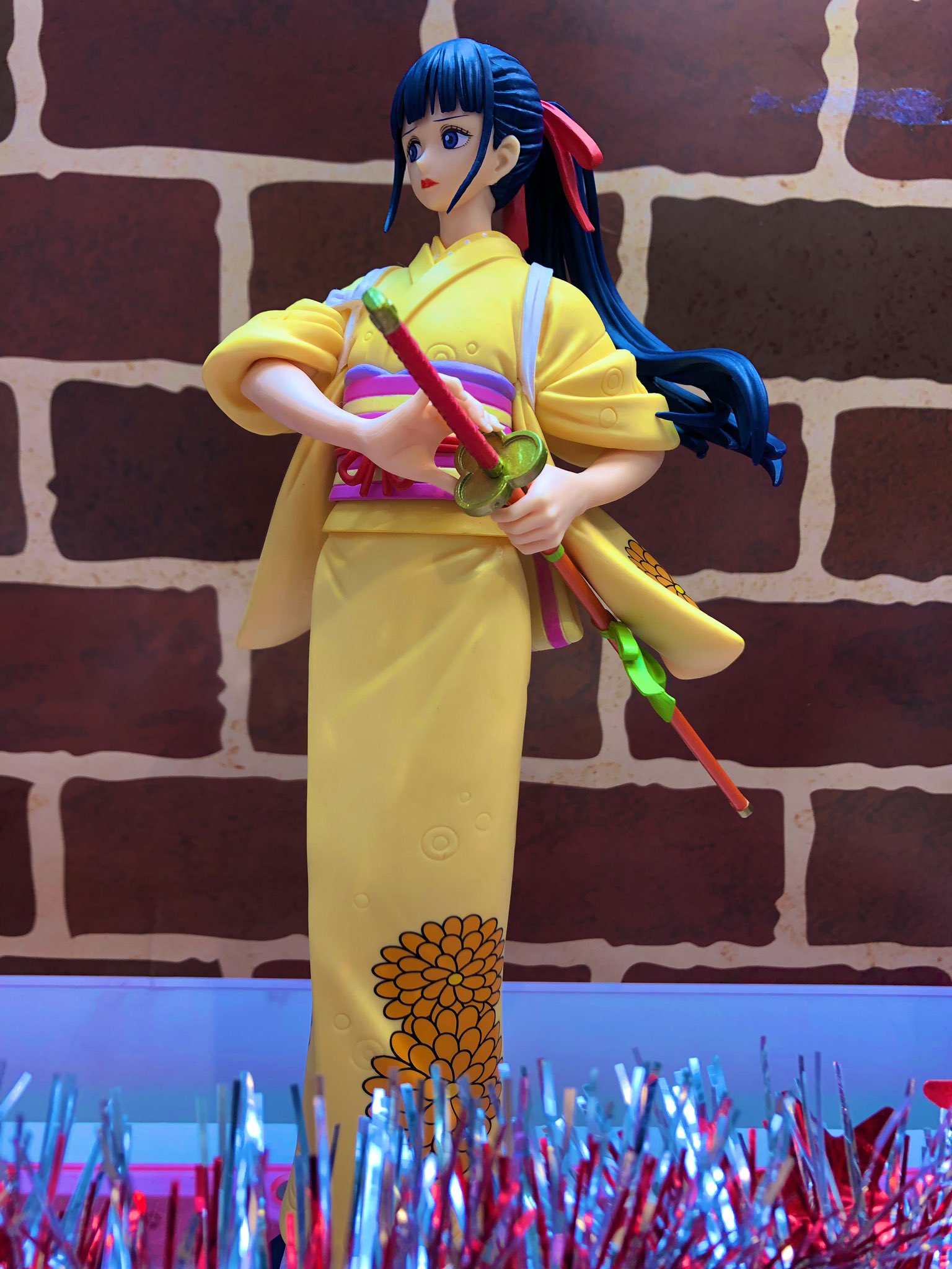 Okiku ของแท้ JP แมวทอง - Glitter & Glamours Banpresto [โมเดลวันพีช]