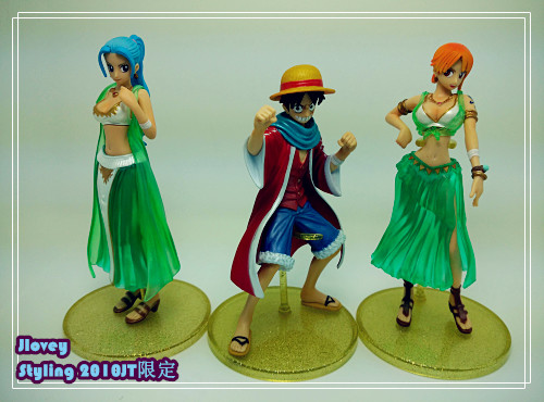 Jump Festa ของแท้ JP แมวทอง - Super Styling Bandai [โมเดลวันพีช] (3 ตัว)