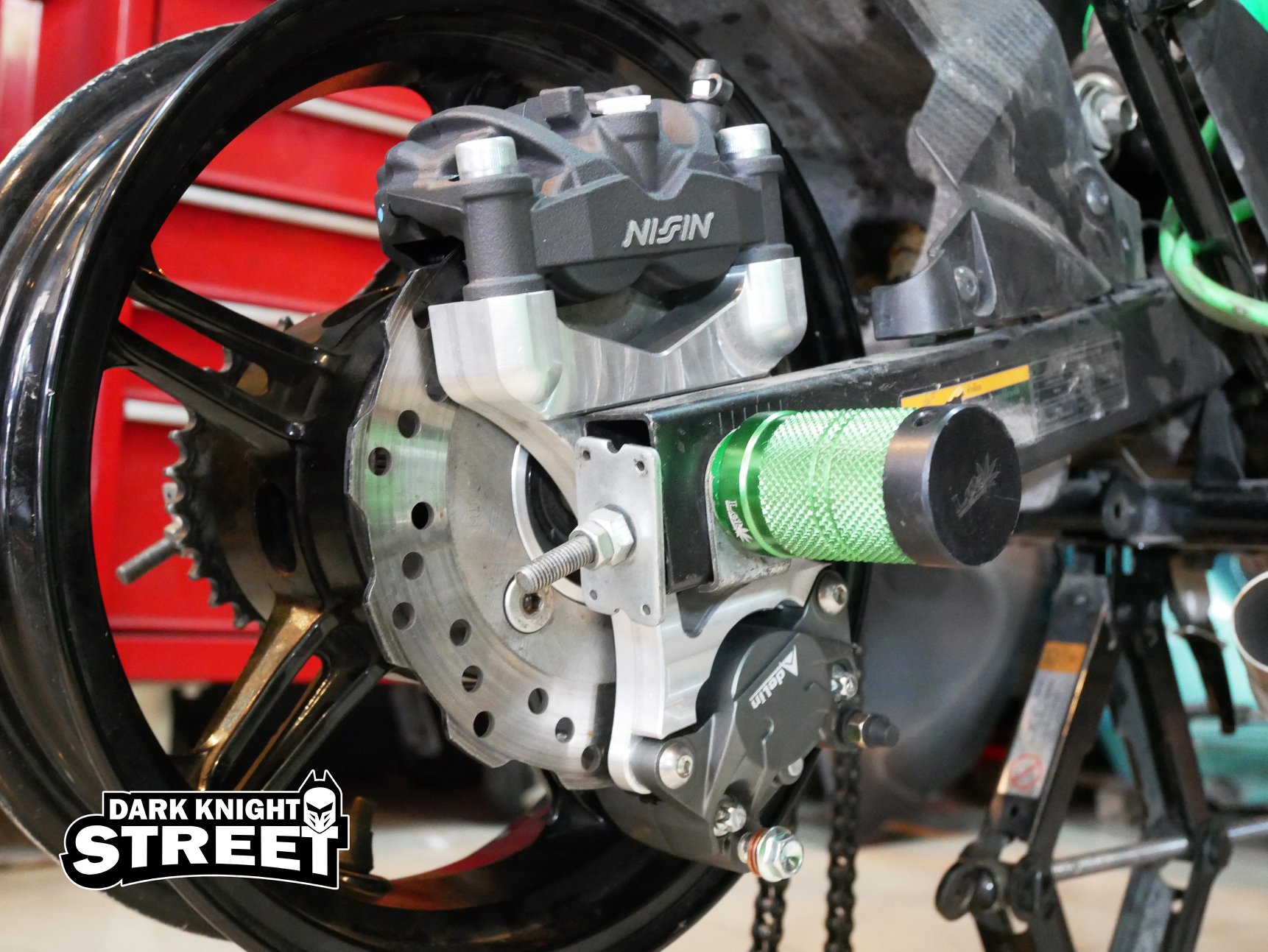 Z125 Handbrake setup