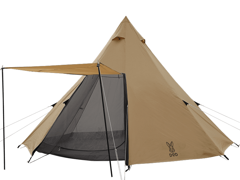 DoD Big one pole tent Tan T8-200-TN