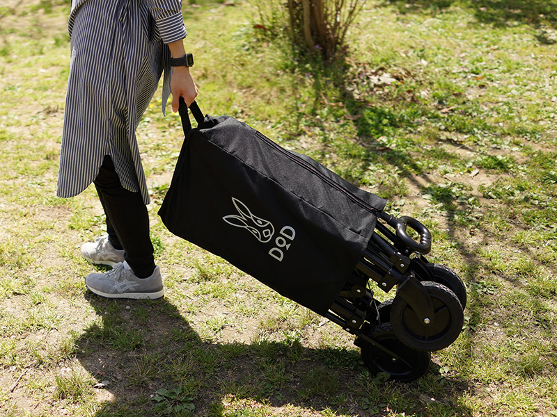 DoD Folding Carry Wagon Black C2-46-BK