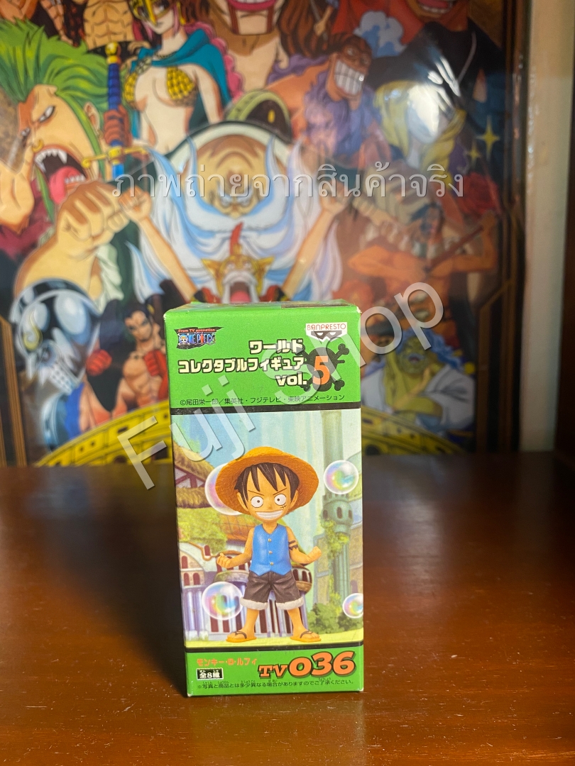 Luffy ของแท้ JP แมวทอง - WCF Banpresto [โมเดลวันพีช]