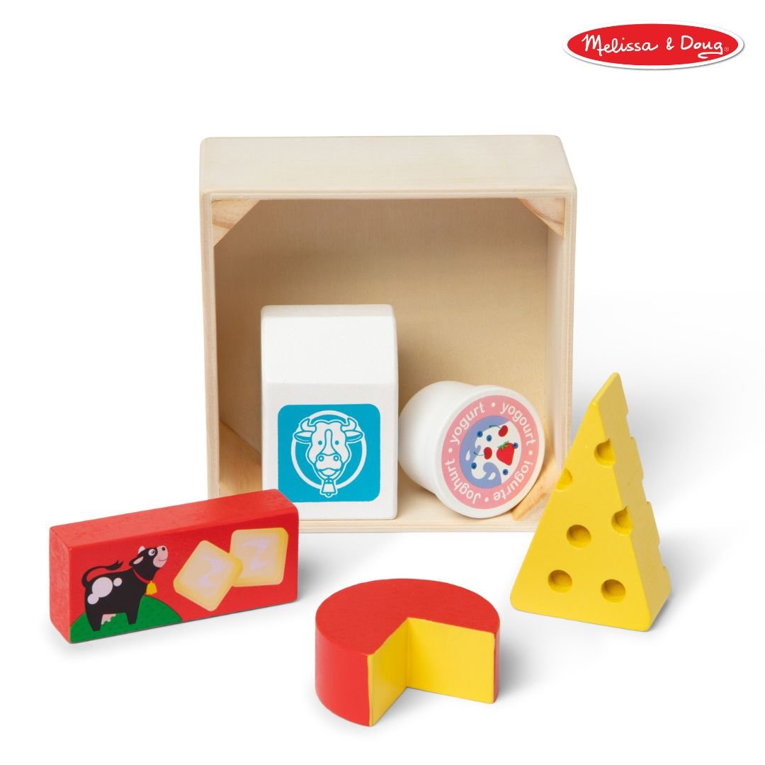 อาหารจำลอง ชุด โปรตีนนม,หมวดหมู่อาหาร,ของเล่นไม้,ของเล่นบทบาทสมมติ,ของเล่นเสริมพัฒนาการ,สื่อการสอนอนุบาลพร้อมส่ง