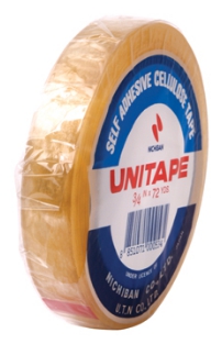 สก็อตเทปใสแกนใหญ่ [UNITAPE] 3/4"*36y