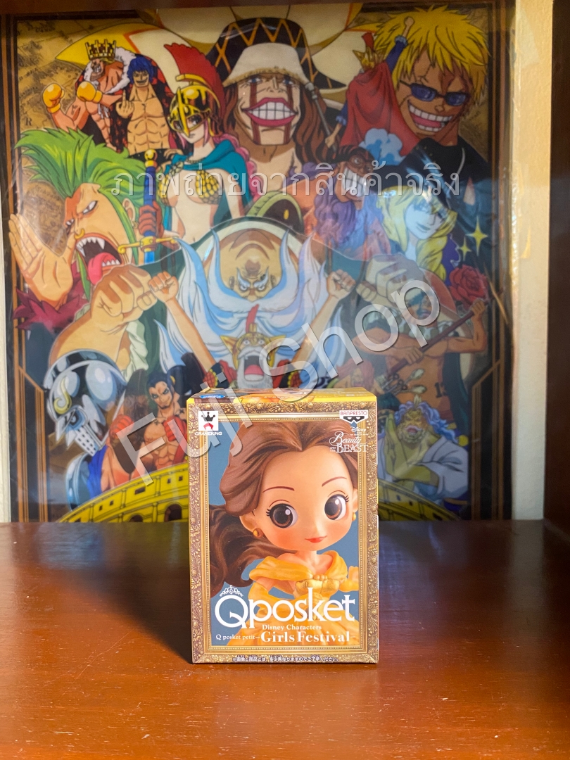 Belle ของแท้ JP - Q Posket Petit Banpresto [โมเดล Disney]
