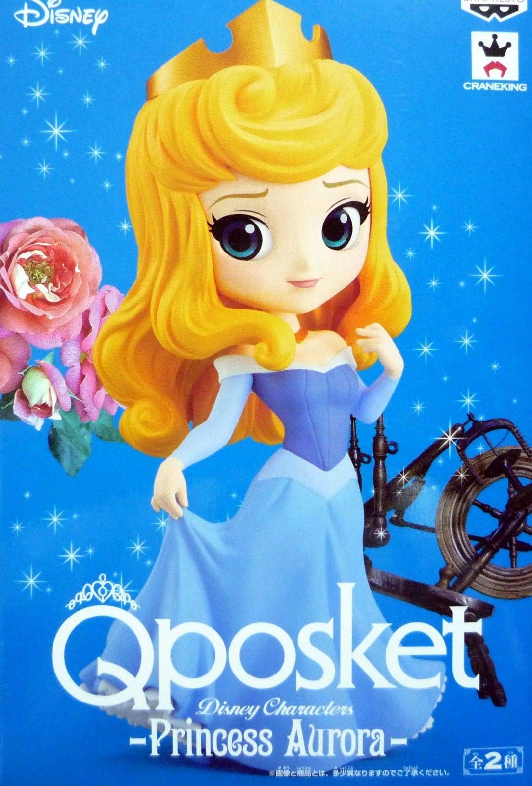 Aurora - Pastel Color ของแท้ JP - Q Posket Banpresto [โมเดล Disney]