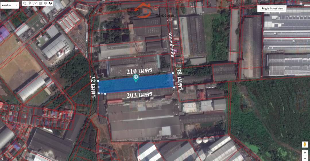 ขายที่ดิน เนื้อที่ 4-3-8 ไร่ เหมาะทำโรงงาน โกดัง ผังเมืองสีม่วง ใกล้ถนนสุขสวัสดิ์ ถนนหน้าที่ดินกว้าง รถใหญ่ เข้า ออก สะดวก