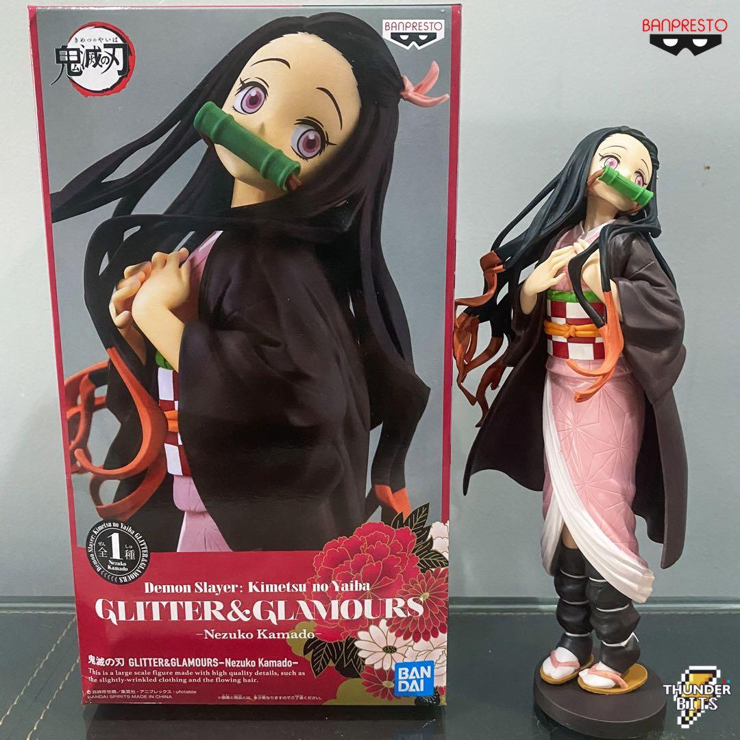Nezuko ของแท้ JP - Glitter & Glamours Banpresto [โมเดล Demon Slayer]