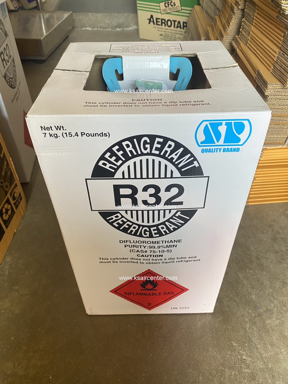 น้ำยาแอร์ R-32 ขนาด 7 กก / ถัง