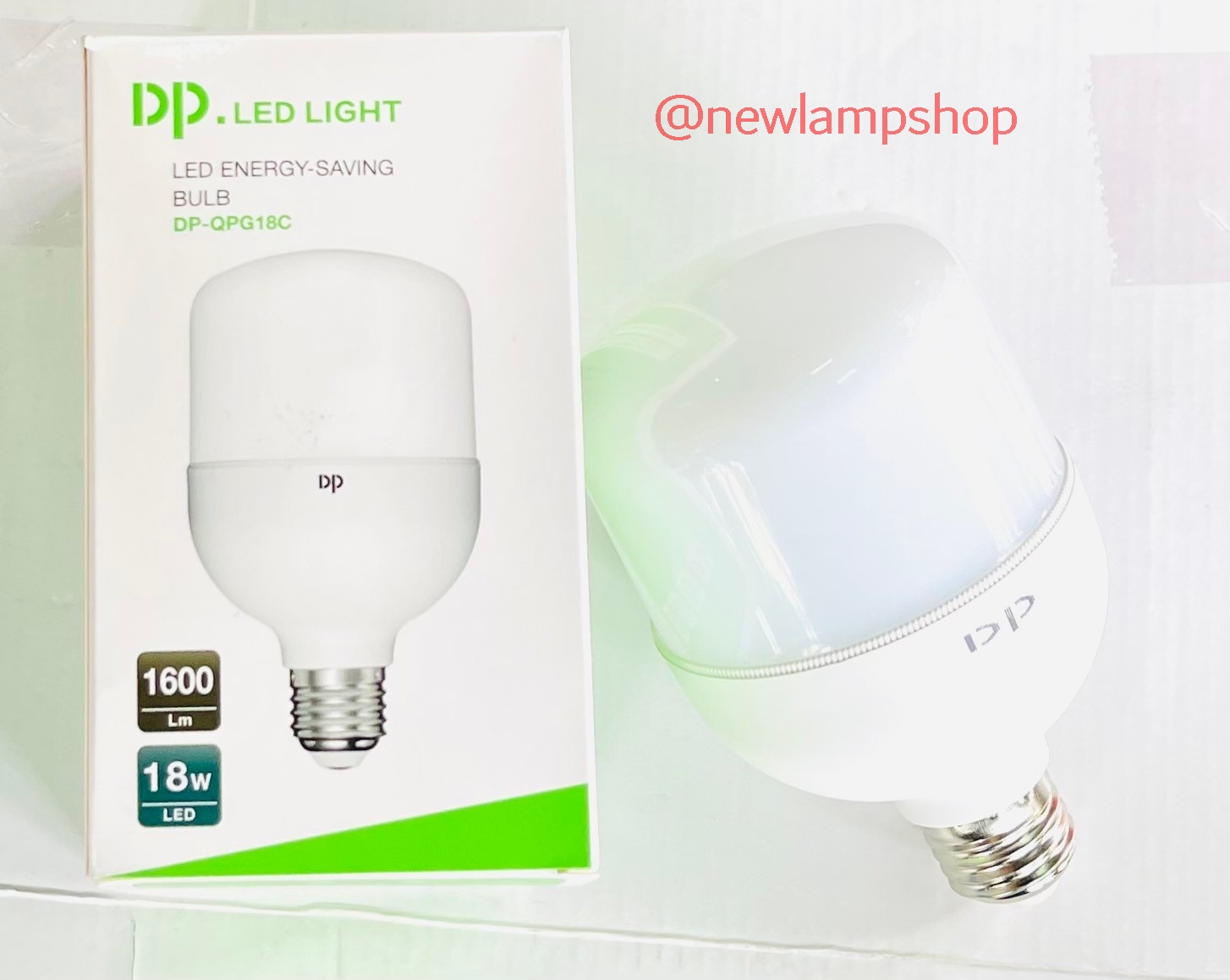 หลอดไฟLED ยี่ห้อ DP 1600lumens รุ่น DP-QPG18C 18w และ DP-QPG28C 28w