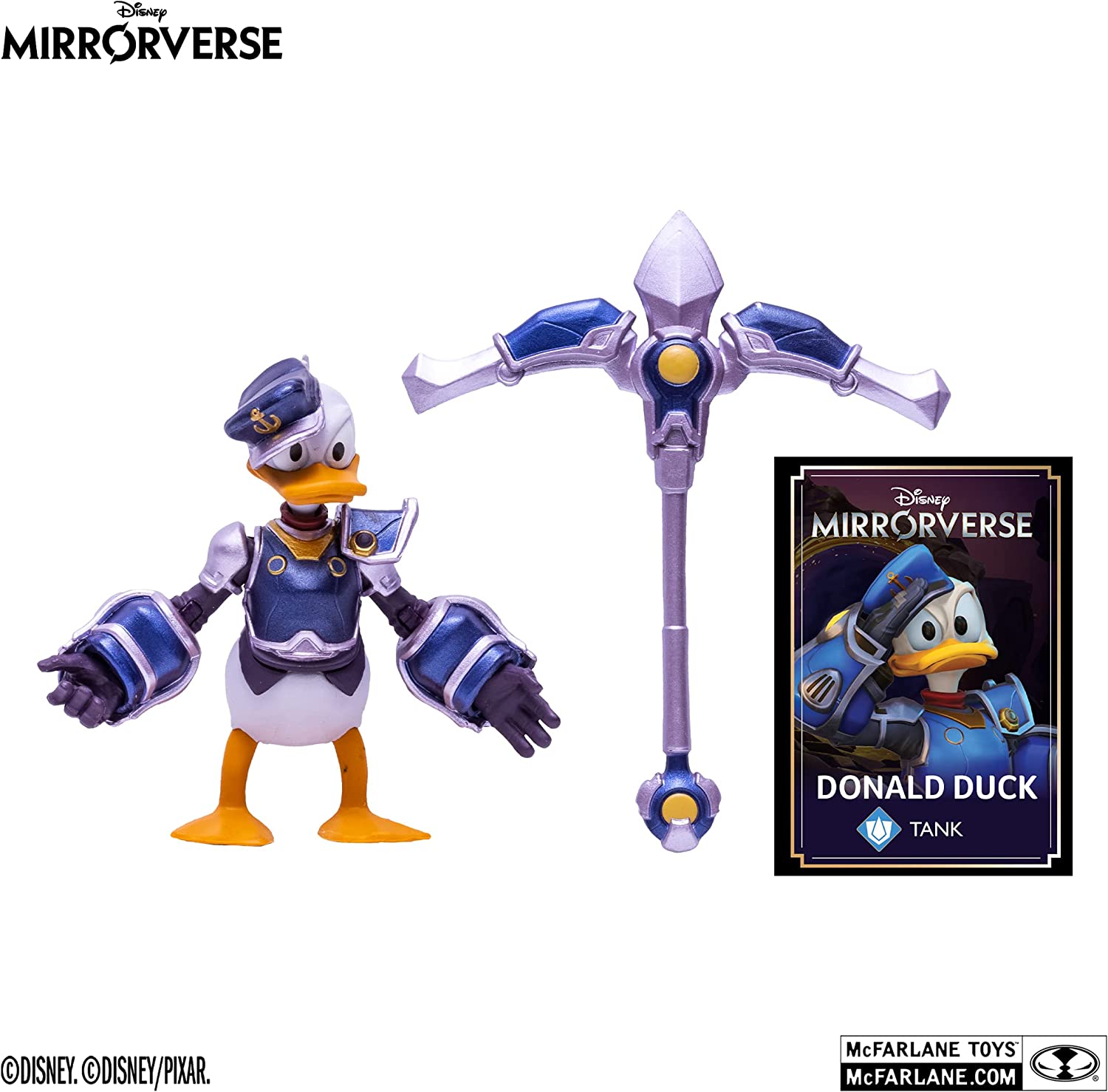 Donald Duck ของแท้ JP - Mirrorverse McFARLANE TOYS [โมเดล Disney]