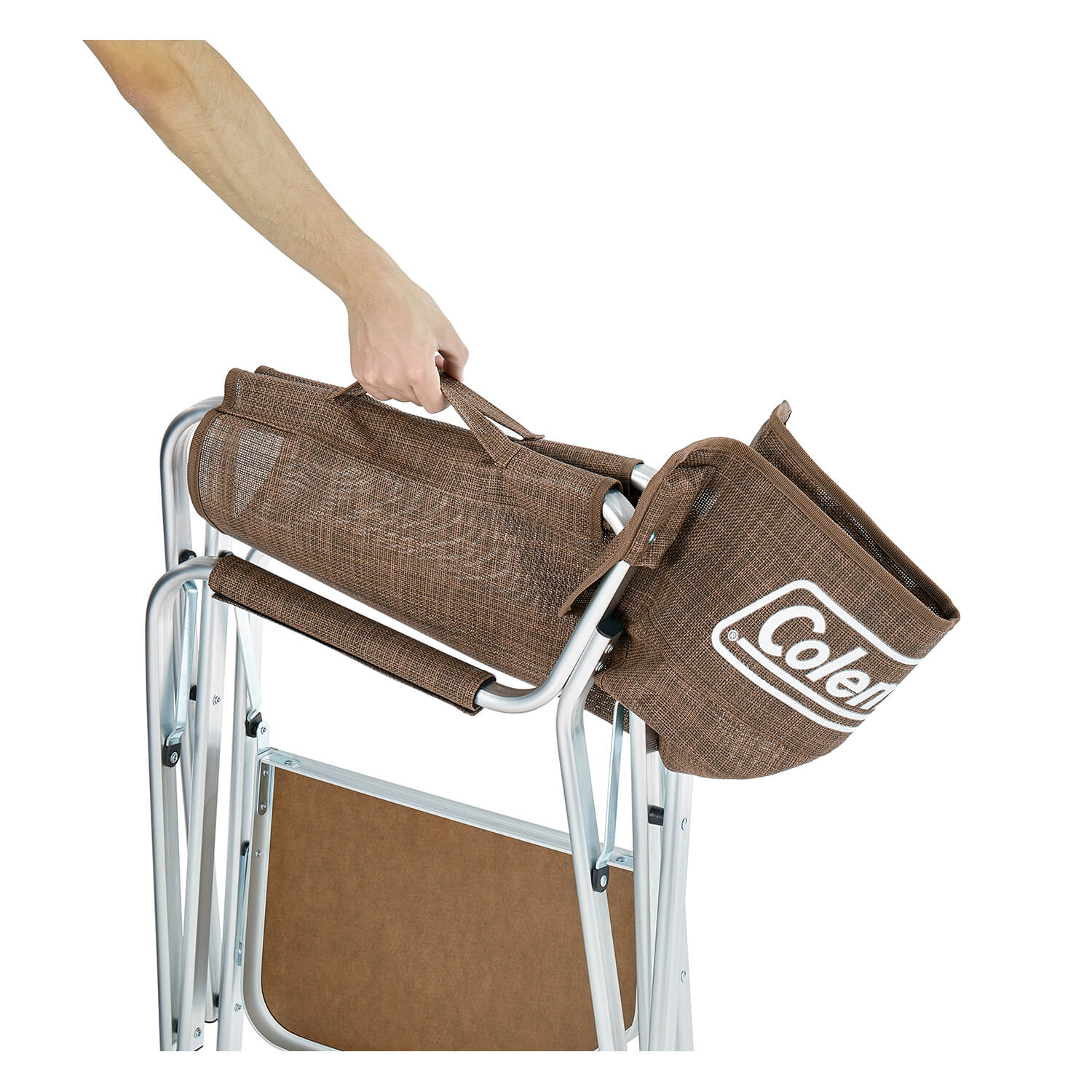 JP Aluminum Deck Chair Mesh Greige 2205800