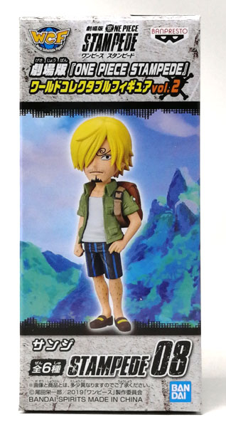 Sanji Stampede ของแท้ JP แมวทอง - WCF Banpresto [โมเดลวันพีช]