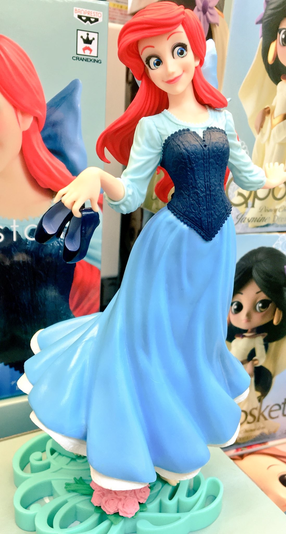 Ariel ของแท้ JP - EXQ-starry Banpresto [โมเดล Disney]