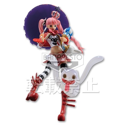 Perona ของแท้ JP แมวทอง - Scultures Banpresto [โมเดลวันพีช]