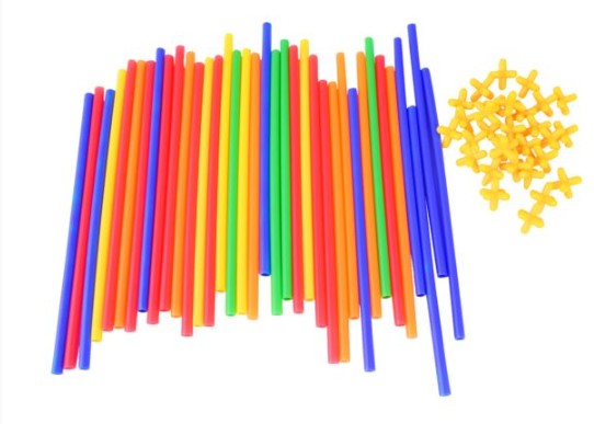 เชื่อมต่อหลอดมหัศจรรย์ 400 ชิ้น ของเล่นเสริมพัฒนาการ, ของเล่นเด็กอนุบาล, สื่อการสอนเด็กอนุบาล พร้อมส่ง