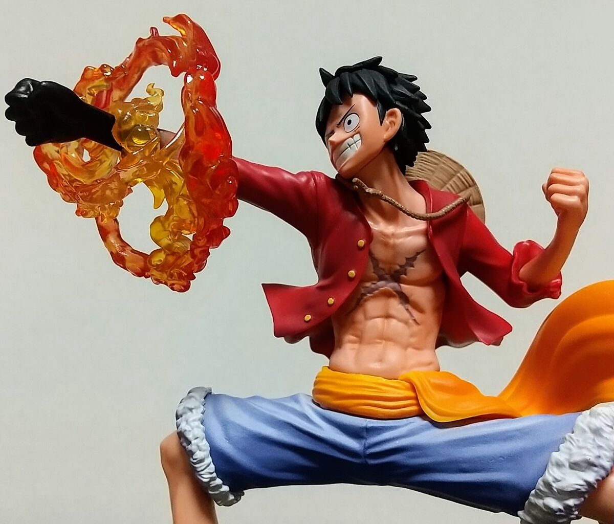 Luffy ของแท้ JP แมวทอง - Ichiban Kuji Banpresto [โมเดลวันพีช]