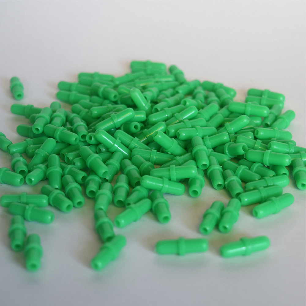 ข้อต่อตรง ข้อต่อลม 1 ทาง สีเขียว 140 ตัว