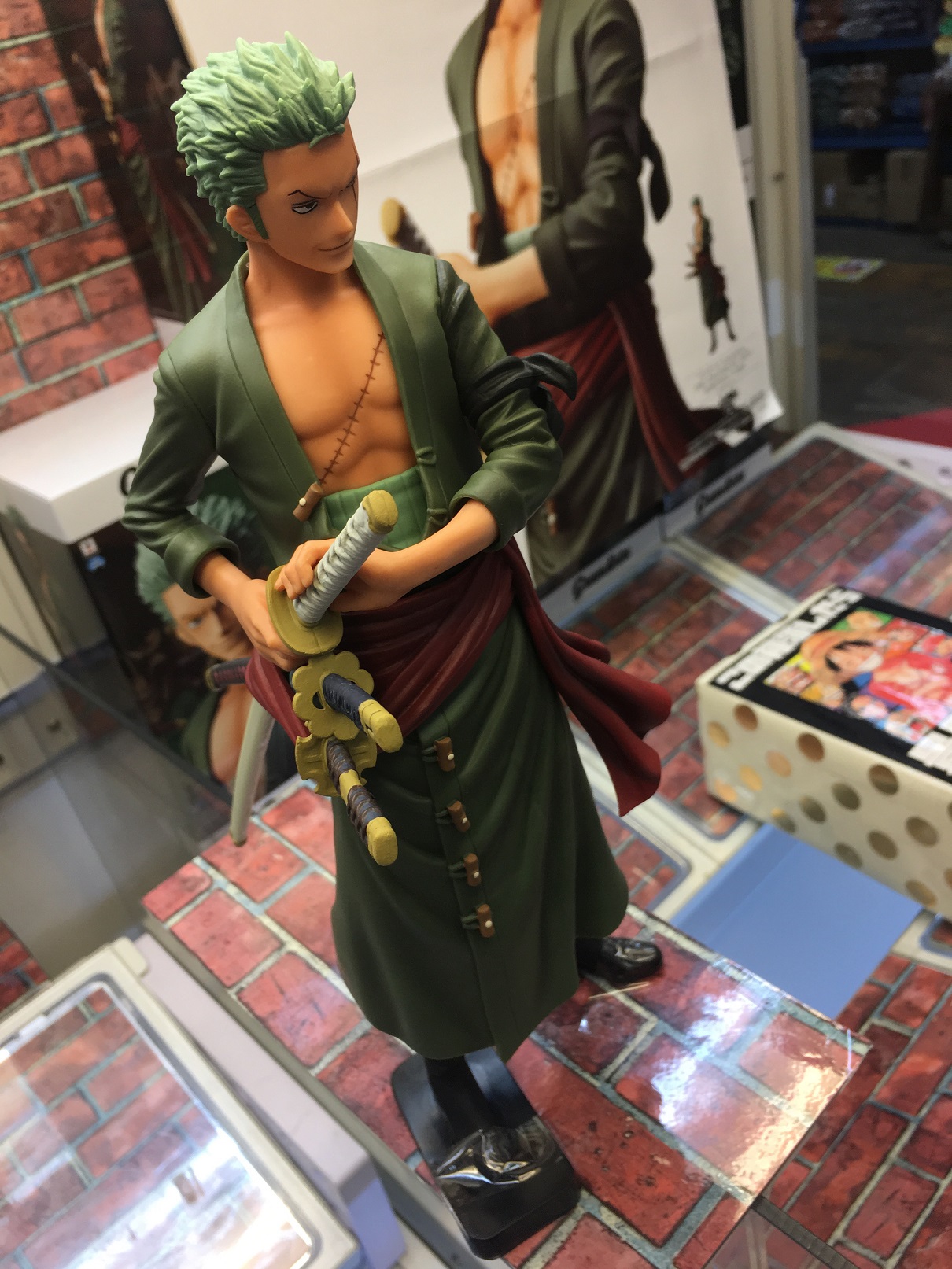 Zoro ของแท้ JP แมวทอง - Grandista Banpresto [โมเดลวันพีช]