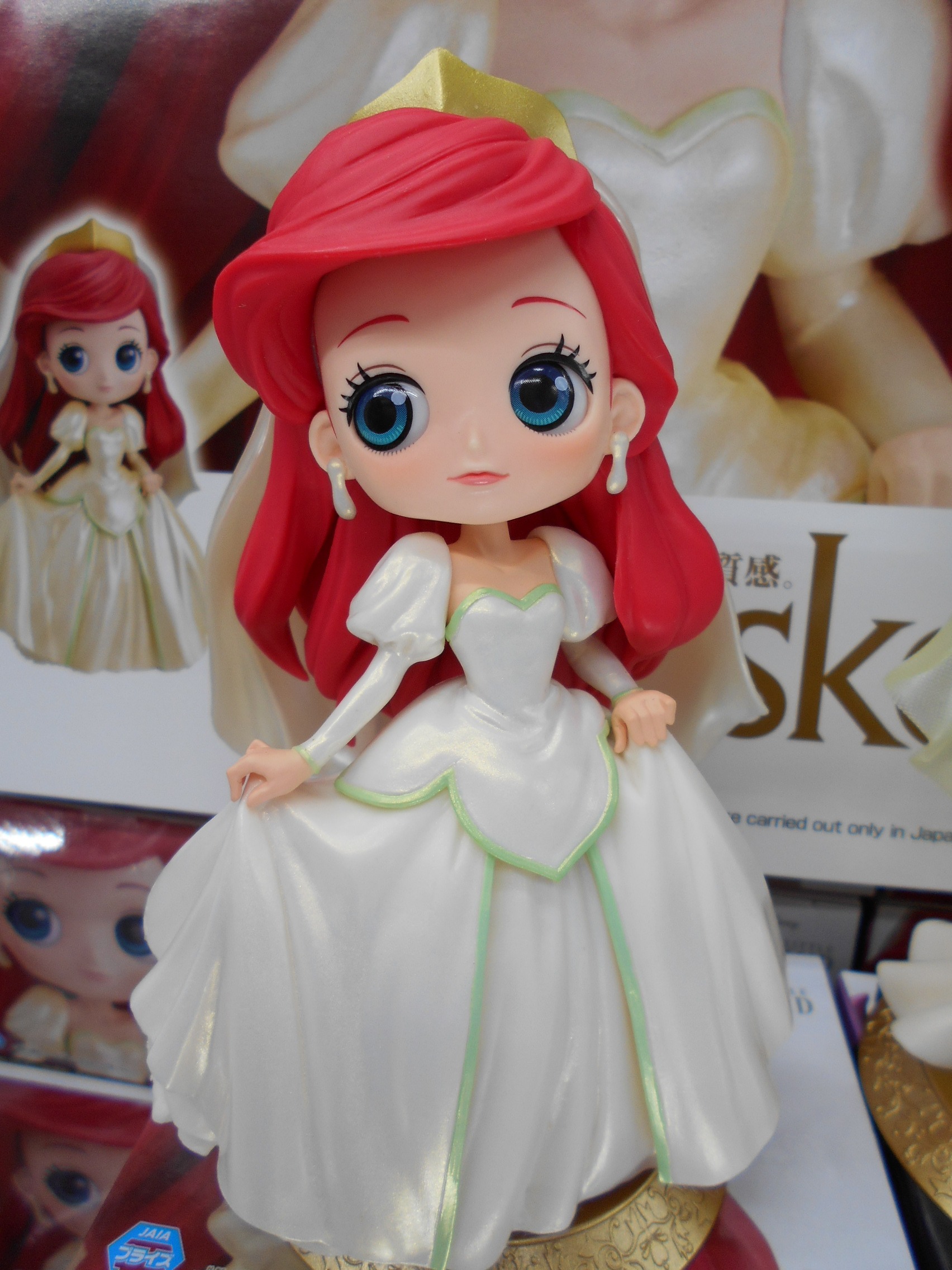 Ariel Dreamy Style - Special Color ของแท้ JP - Q Posket Banpresto [โมเดล Disney]