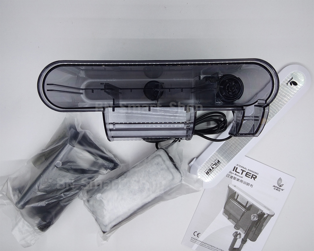 กรองแขวน กรองข้าง Jeneca XP-11 ใส่แผ่นกรองได้ 3 แผ่น น้ำแรง เครื่องเงียบ