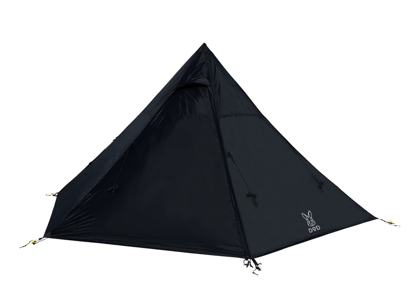 DoD One Pole Tent 5PP Black T5-47-BK